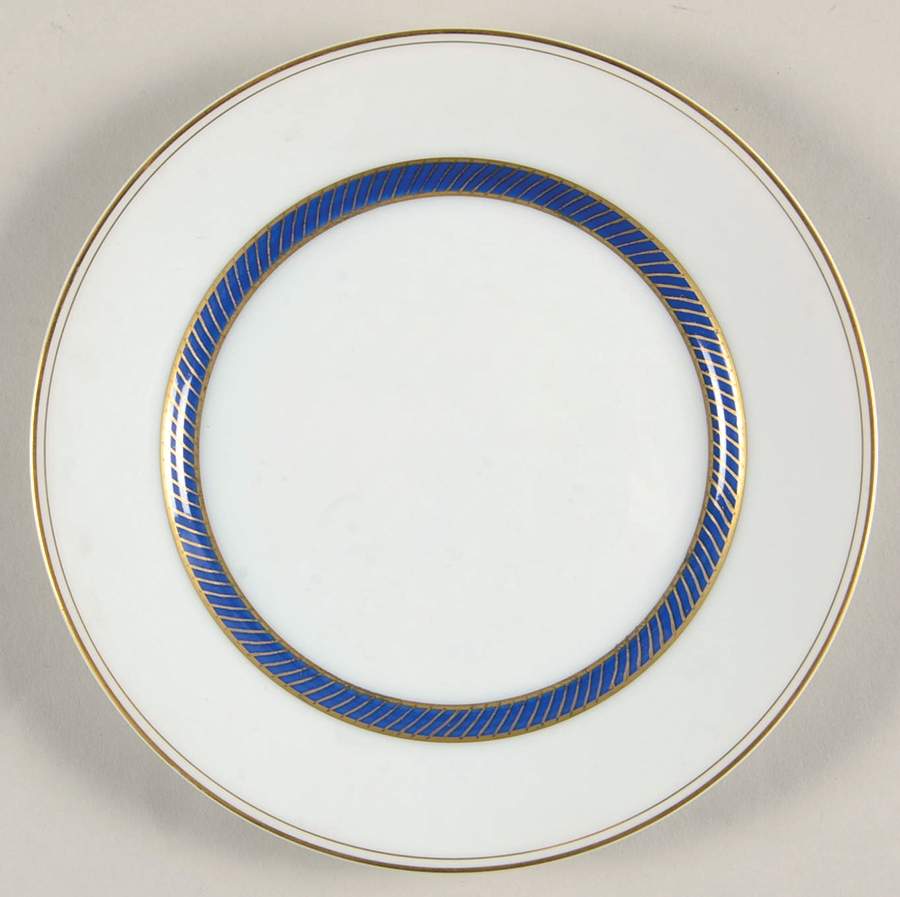 Bordure Bleu Bread & Butter Plate by Fitz & Floyd-1