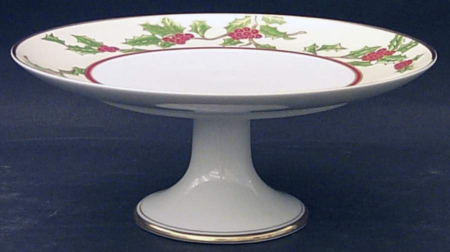 Boughs of Holly Compote by Fitz & Floyd-1