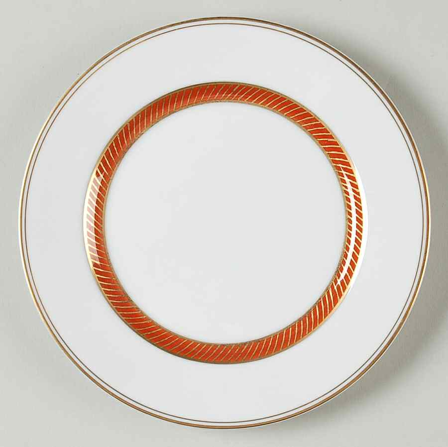 Bordure Rouge Bread & Butter Plate by Fitz & Floyd-1