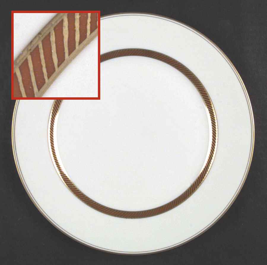 Bordure Rouge Dinner Plate by Fitz & Floyd-1