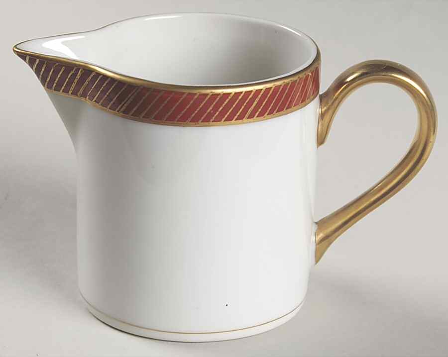 Bordure Rouge Creamer by Fitz & Floyd-1