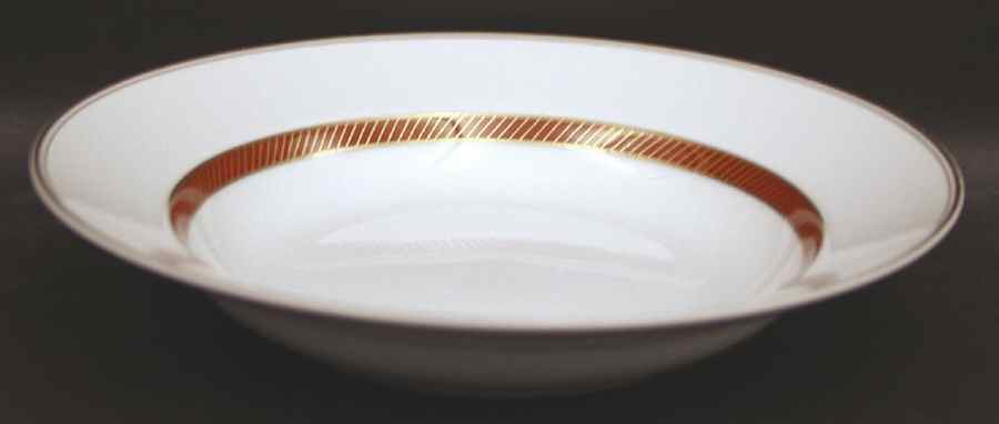 Bordure Rouge Large Rim Soup Bowl by Fitz & Floyd-1