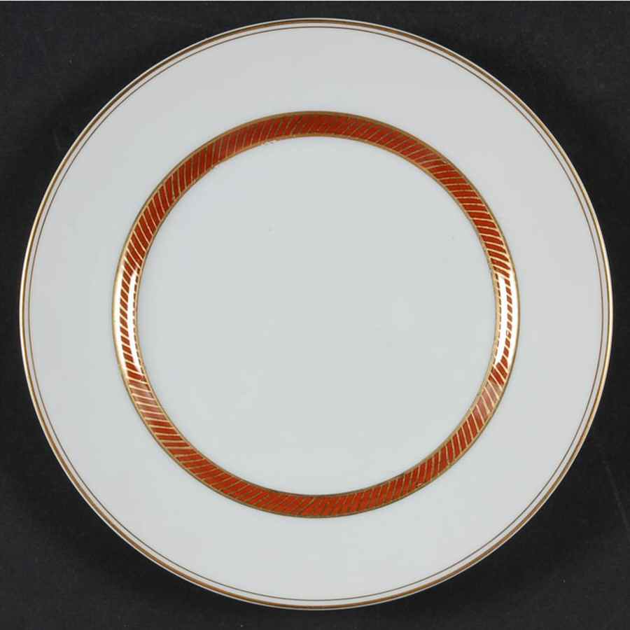 Bordure Rouge Salad Plate by Fitz & Floyd-1