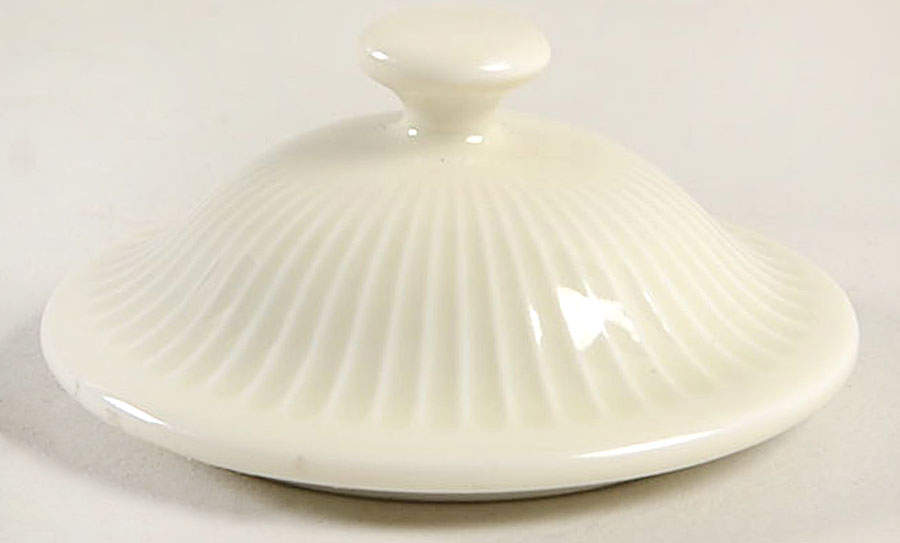 Buff Classic 3-Piece Pot de Creme, Lid Only by Fitz and Floyd-1
