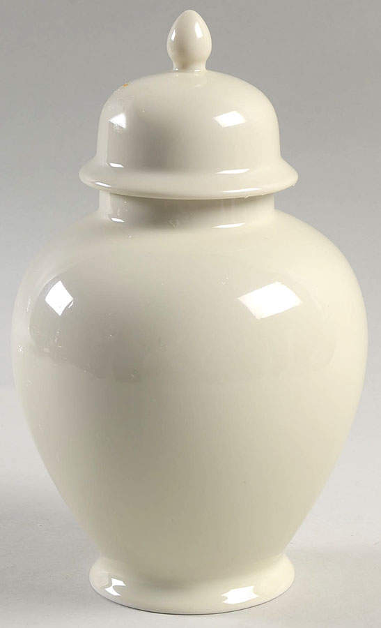 Buff Medium Ginger Jar & Lid by Fitz & Floyd-1