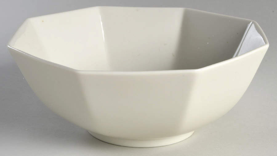 Buff 9" Octagonal Vegetable Bowl by Fitz & Floyd-1