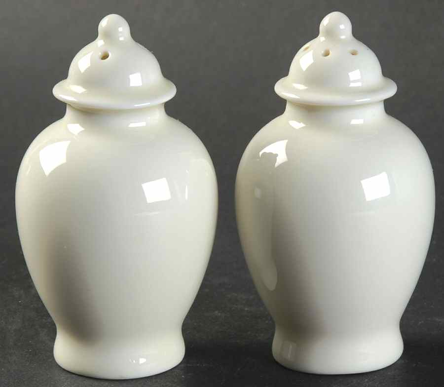 Buff Salt & Pepper Set by Fitz & Floyd-1