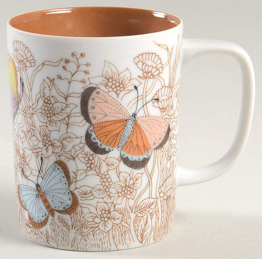 Butterfly Garden Mug by Fitz & Floyd-1
