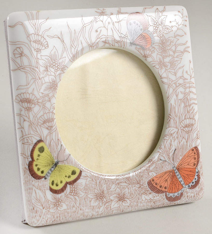 Butterfly Garden Frame-Holds 3" X 3" by Fitz & Floyd-1