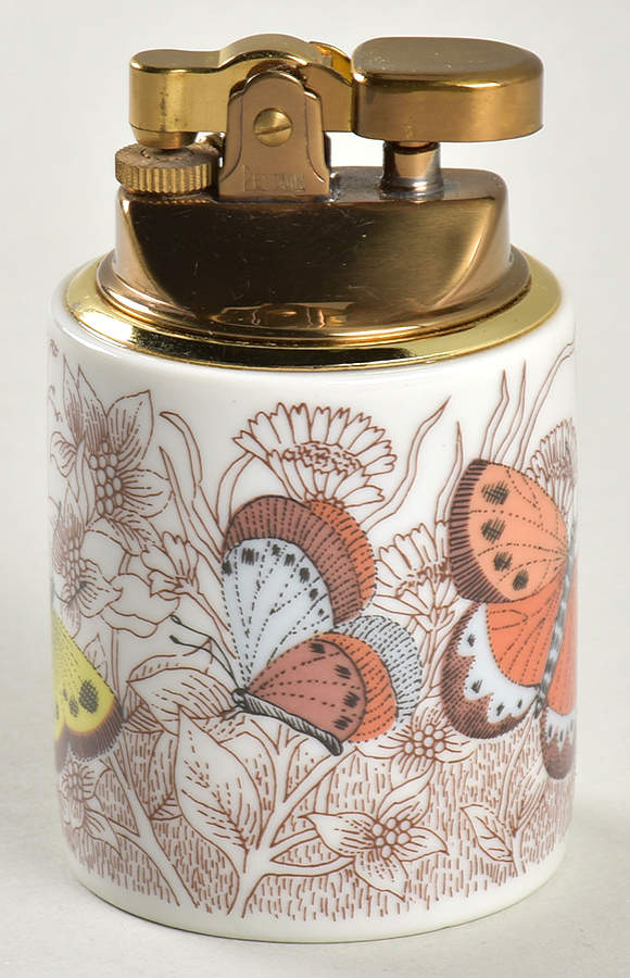 Butterfly Garden Cigarette Lighter by Fitz & Floyd-1