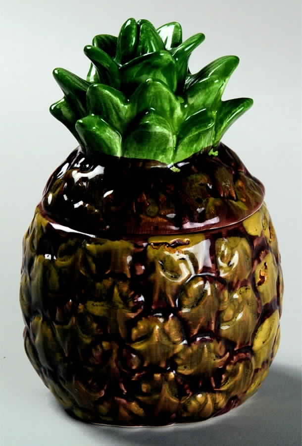 Calypso Fruit Sugar Bowl & Lid by Fitz & Floyd-1