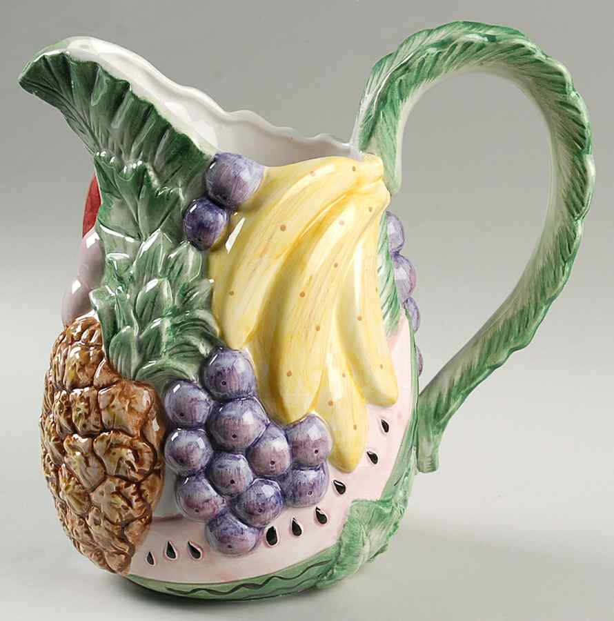 Calypso Fruit 56 Oz Pitcher by Fitz & Floyd-1