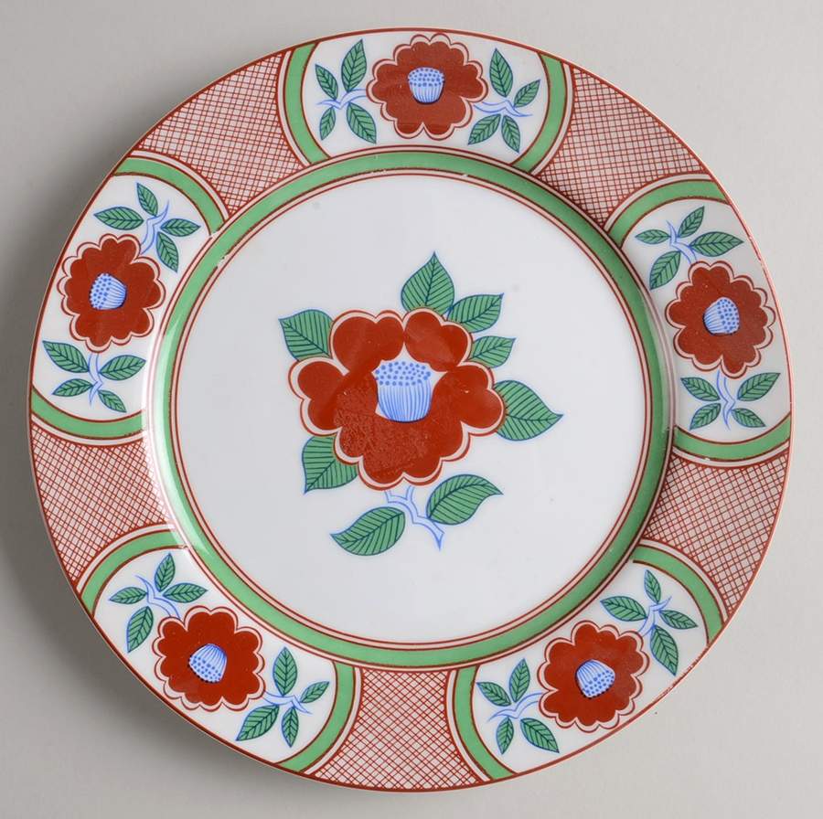 Camellia Luncheon Plate by Fitz & Floyd-1