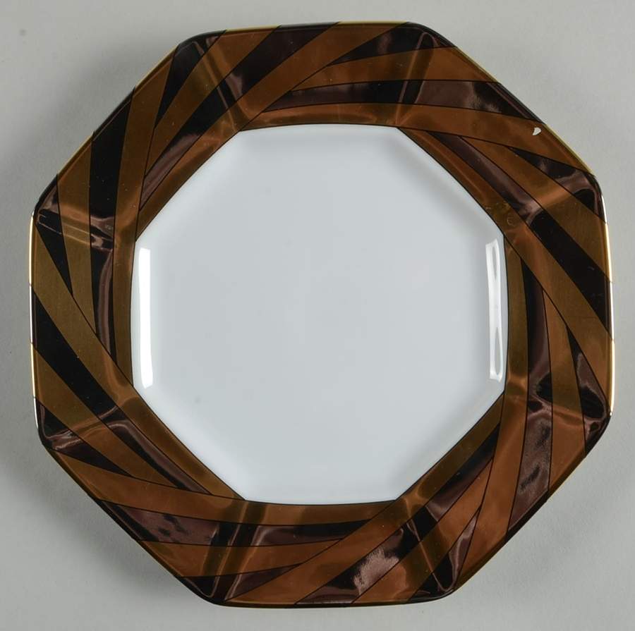 Capri Platinee Salad Plate by Fitz & Floyd-1
