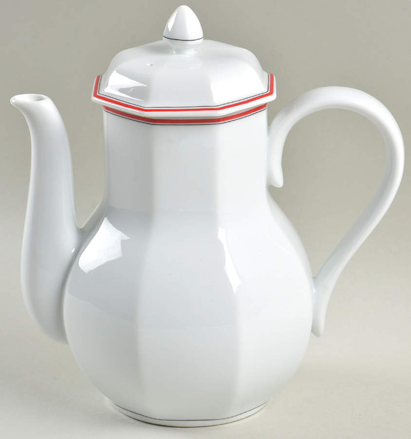 Caprice Coffee Pot & Lid by Fitz and Floyd-1
