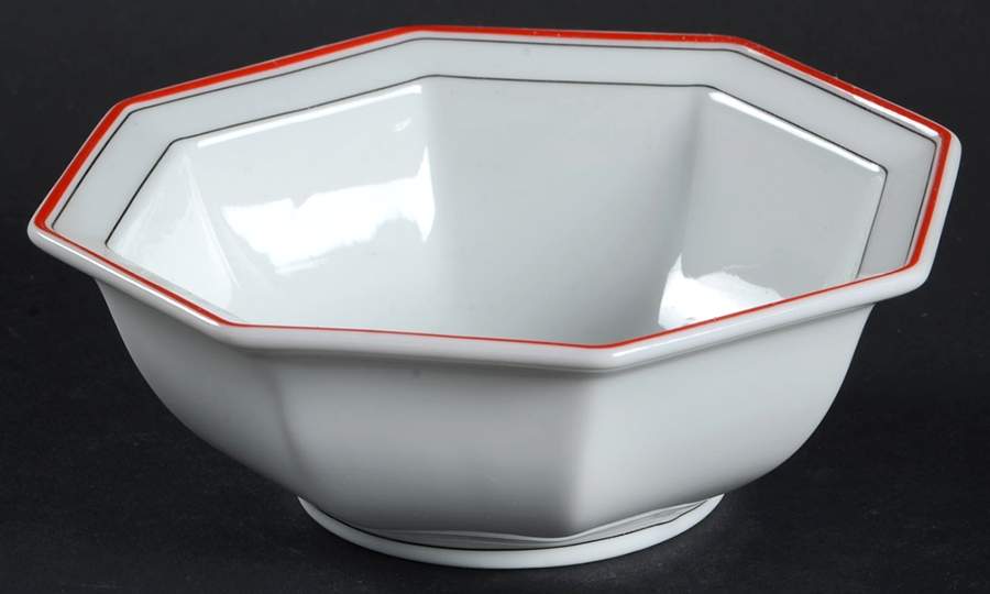 Caprice Rim Fruit/Dessert (Sauce) Bowl by Fitz & Floyd-1
