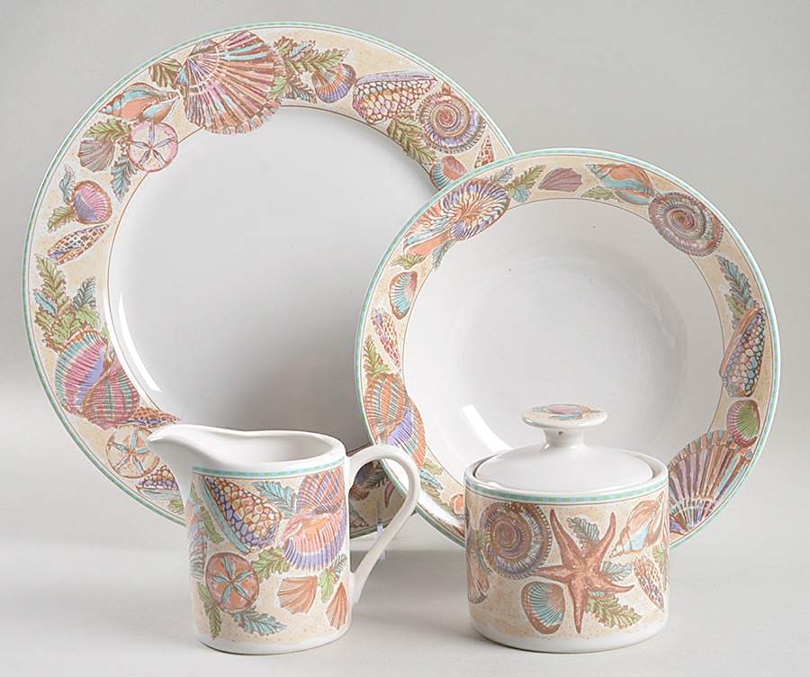 Caribbean 5 Piece Hostess Set by Fitz and Floyd-1