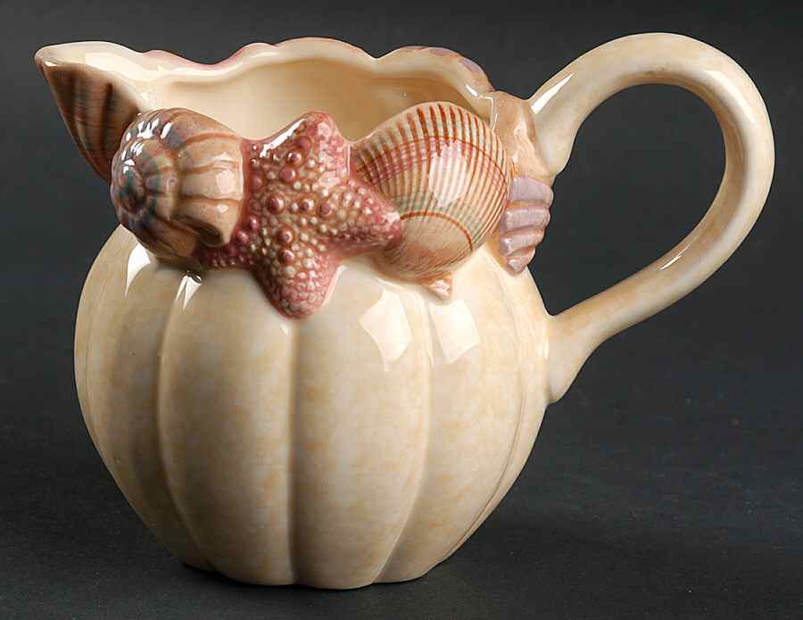 Caribbean Sculpted Creamer by Fitz and Floyd-1