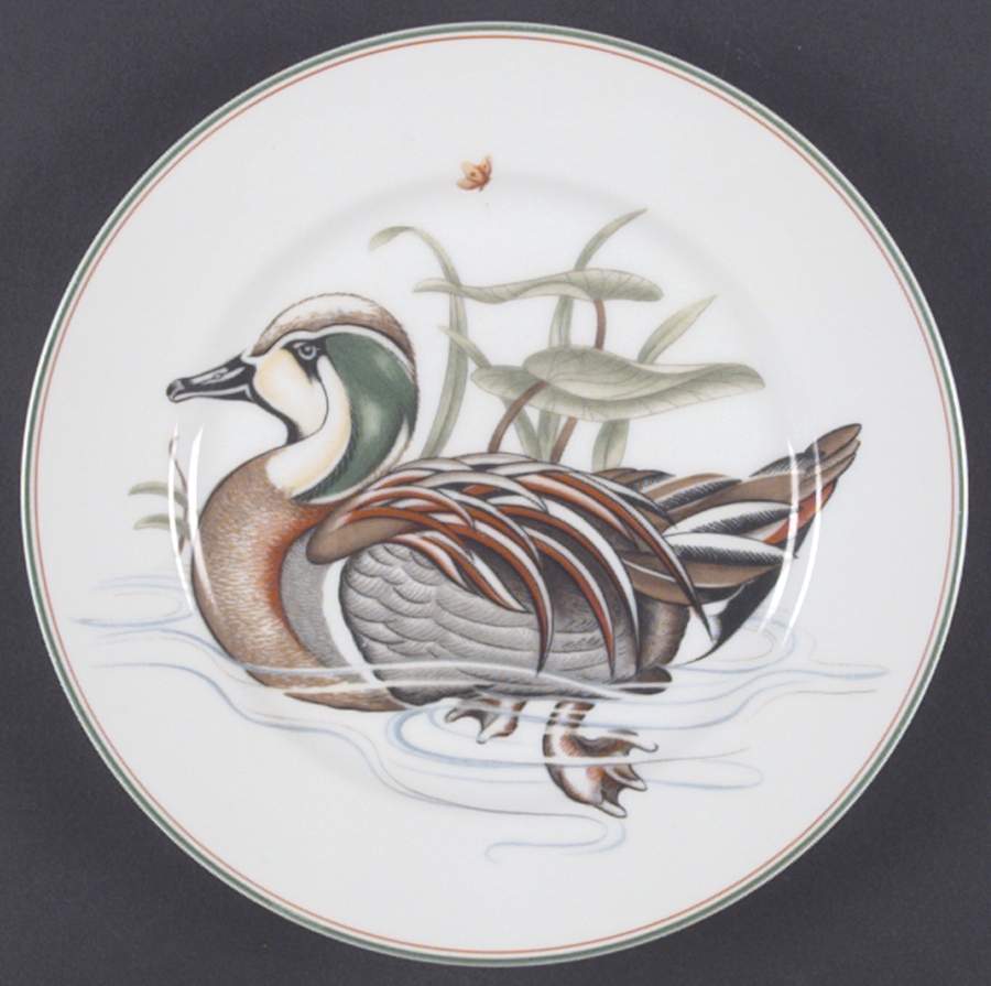 Canard Sauvage (White Body) Salad Plate by Fitz & Floyd-1