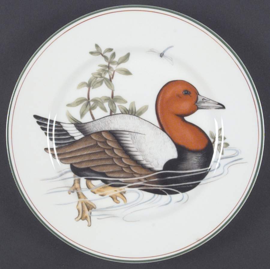 Canard Sauvage (White Body) Salad Plate by Fitz & Floyd-1