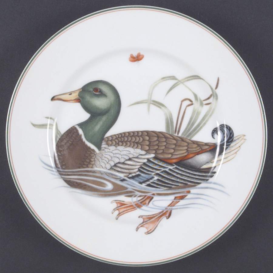 Canard Sauvage (White Body) Salad Plate by Fitz & Floyd-1
