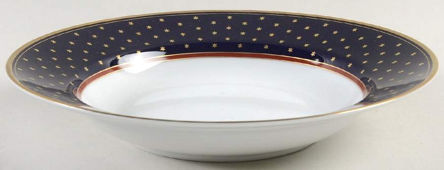 Celeste Large Rim Soup Bowl by Fitz & Floyd-1