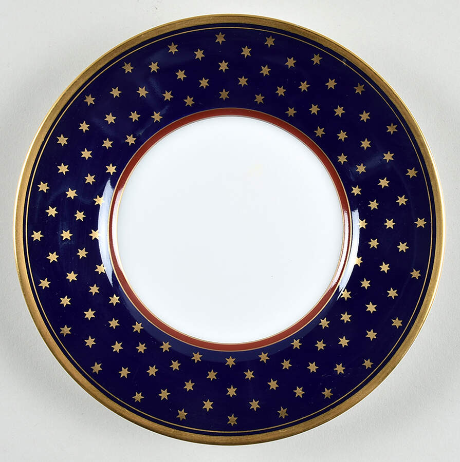 Celeste Saucer by Fitz & Floyd-1