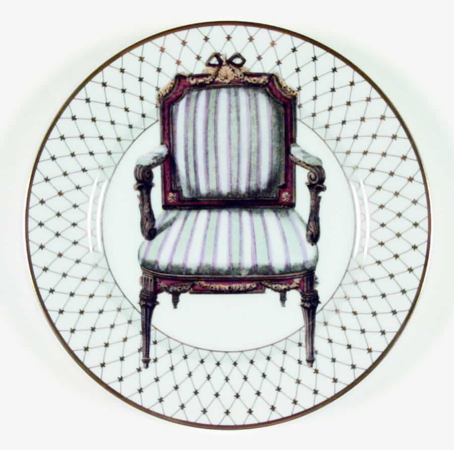 Chaise Salad Plate by Fitz & Floyd-1