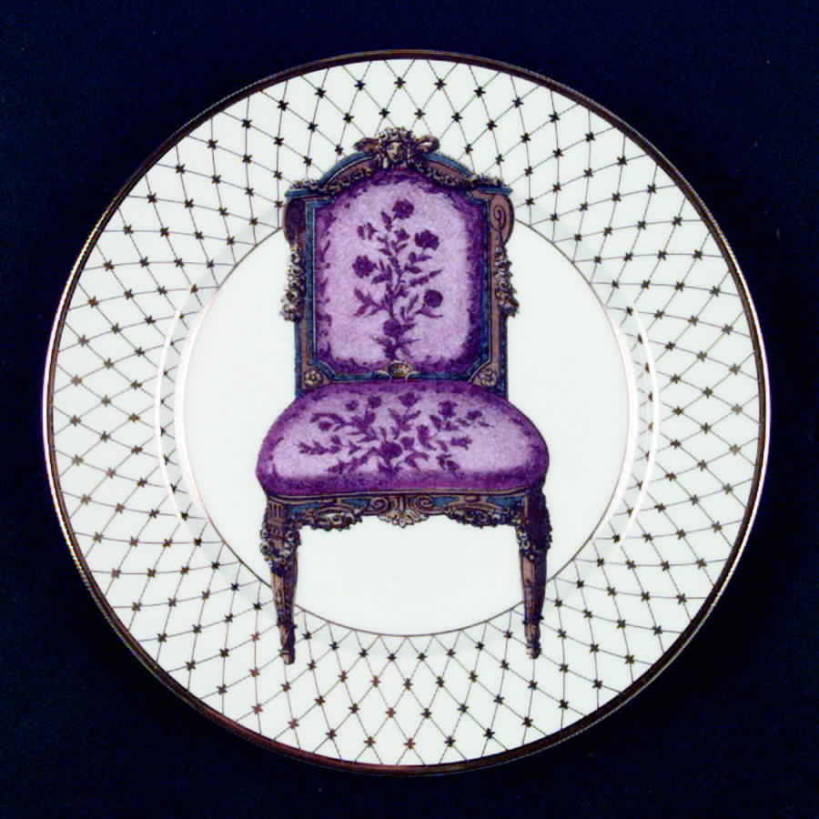 Chaise Salad Plate by Fitz & Floyd-1