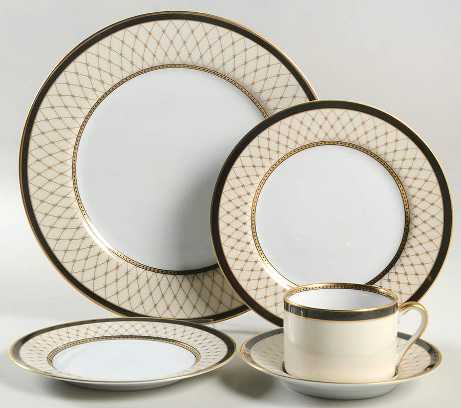 Chaumont Creme 5 Piece Place Setting by Fitz & Floyd-1