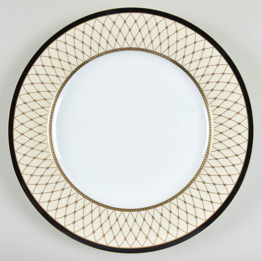 Chaumont Creme Service Plate (Charger) by Fitz & Floyd-1