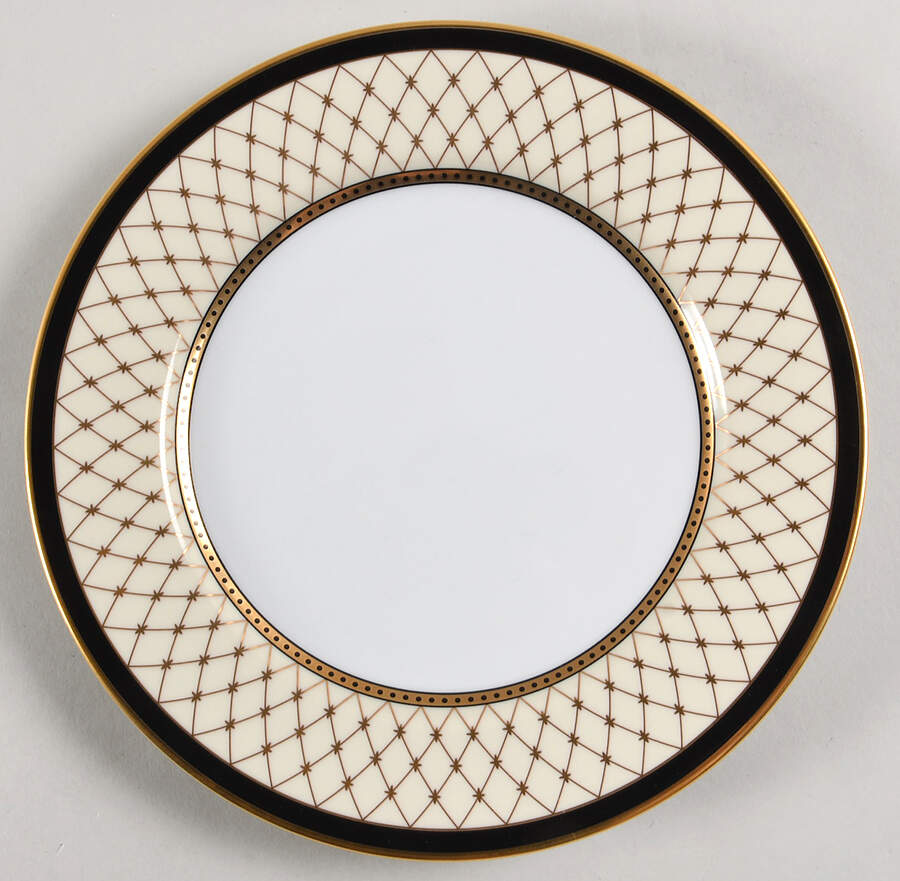 Chaumont Creme Luncheon Plate by Fitz & Floyd-1