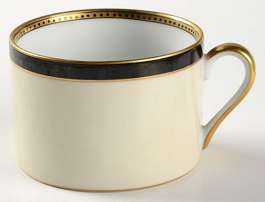 Chaumont Creme Flat Cup by Fitz & Floyd-1
