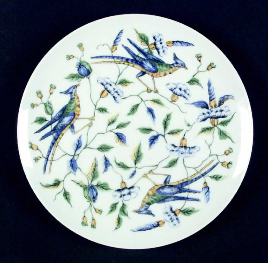 Chinese Bird Salad Plate by Fitz & Floyd-1