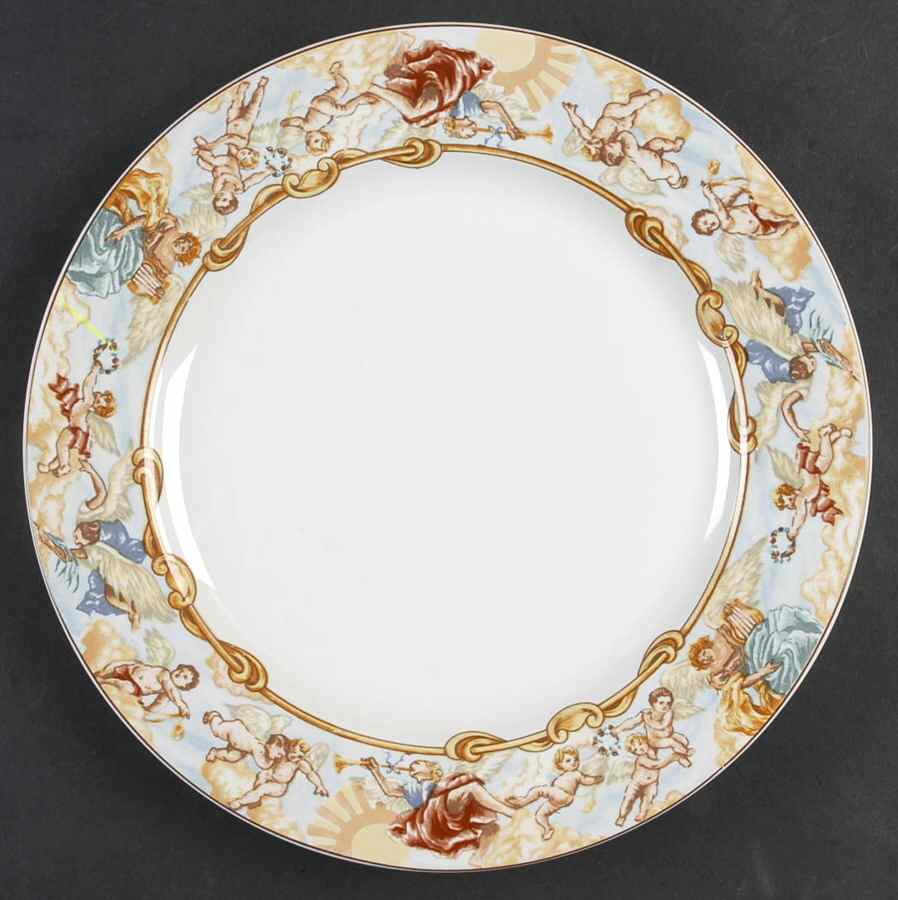 Cherubs Dinner Plate by Fitz & Floyd-1