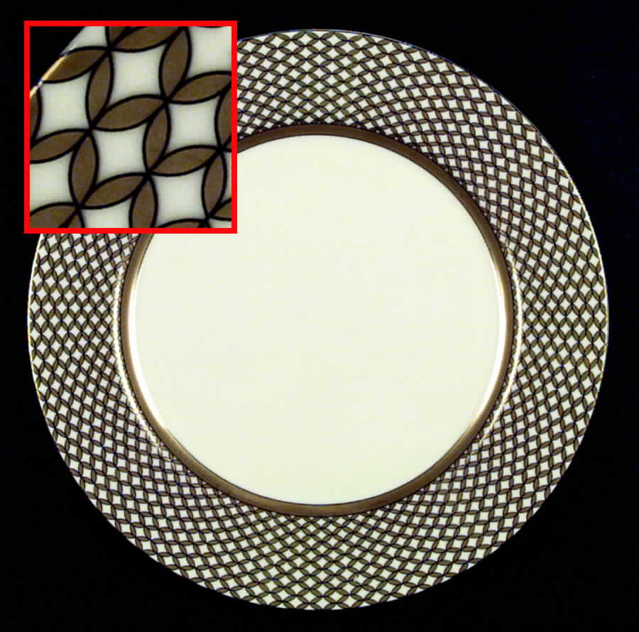 Cherbourg Buff Dinner Plate by Fitz & Floyd-1