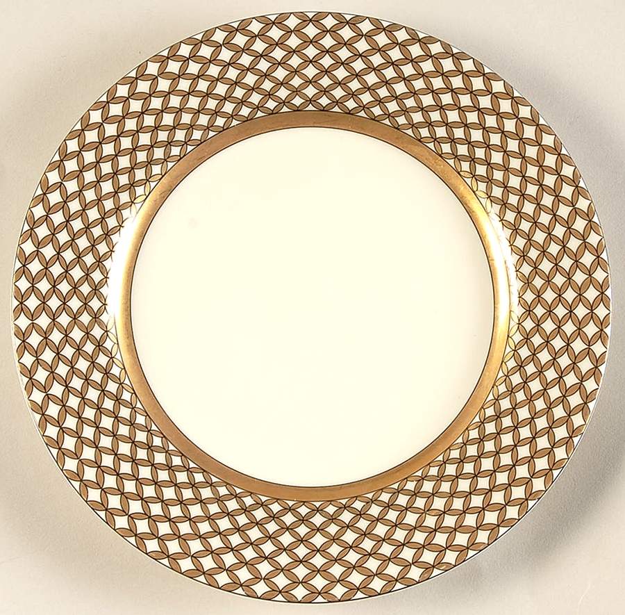 Cherbourg Buff Salad Plate by Fitz & Floyd-1