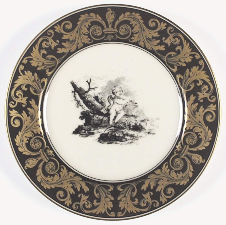Cherubim Salad Plate by Fitz & Floyd-1