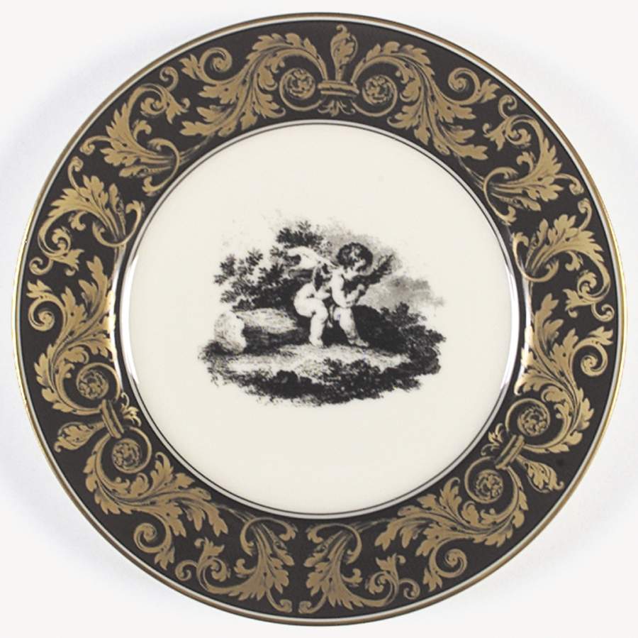 Cherubim Salad Plate by Fitz & Floyd-1