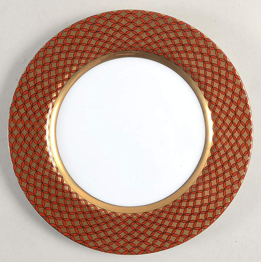 Cherbourg Terra Cotta Salad Plate by Fitz & Floyd-1