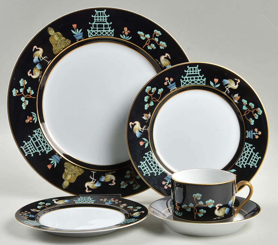 Chinoiserie 5 Piece Place Setting by Fitz & Floyd-1