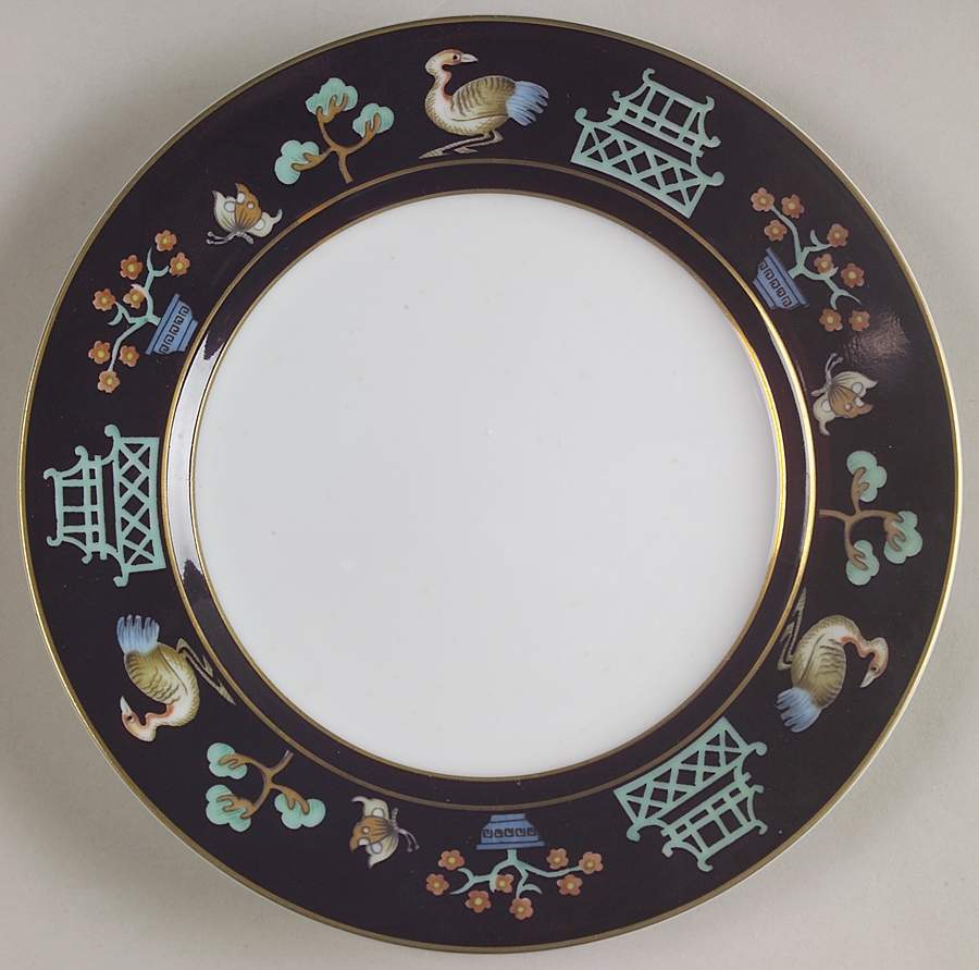 Chinoiserie Bread & Butter Plate by Fitz & Floyd-1
