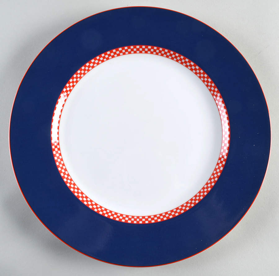 Chequers Plus Service Plate (Charger) by Fitz & Floyd-1