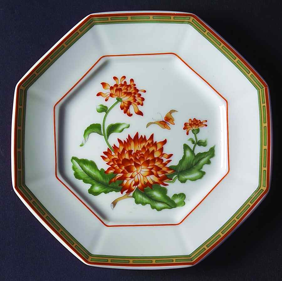 Chrysantheme Bread & Butter Plate by Fitz & Floyd-1