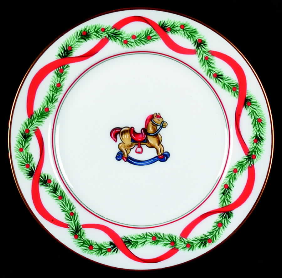 Christmas Wonderland Bread & Butter Plate by Fitz & Floyd-1