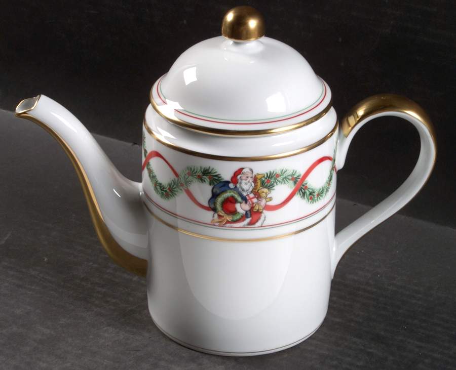 Christmas Wonderland Coffee Pot & Lid by Fitz & Floyd-1