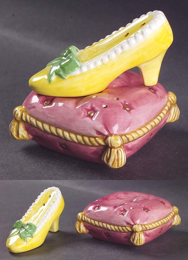 Cinderella Salt & Pepper Set by Fitz & Floyd-1
