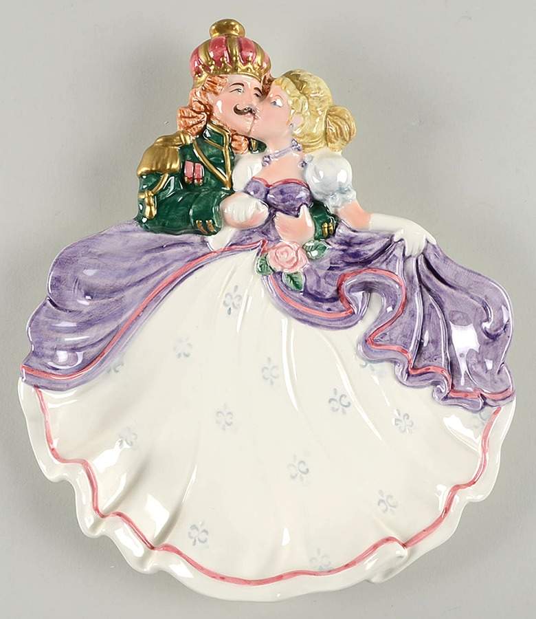 Cinderella Canape Plate by Fitz & Floyd-1