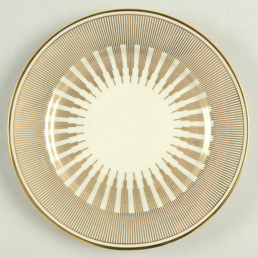 Cityscape Bread & Butter Plate by Fitz & Floyd-1