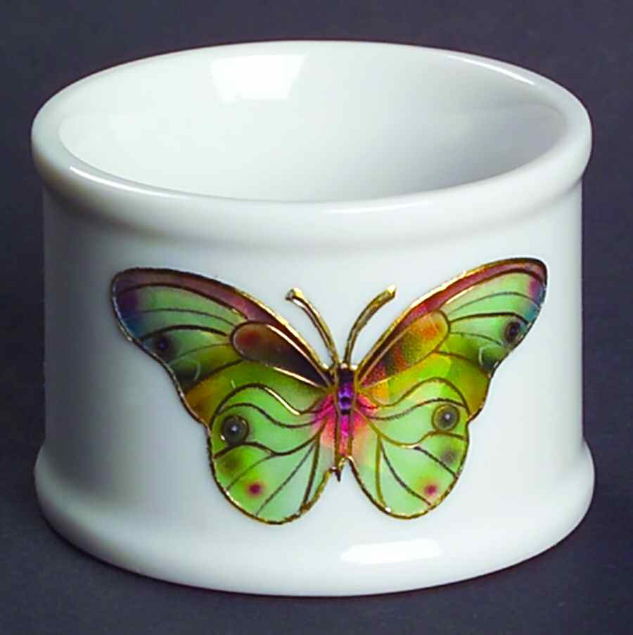 Cloisonne Butterfly Napkin Ring by Fitz & Floyd-1